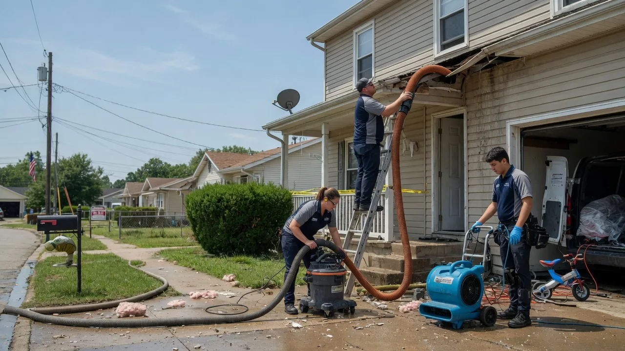 Water Damage Restoration in Moss Point, MS near me
